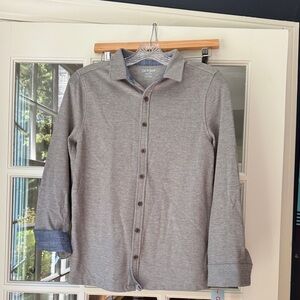 Cat & Jack Gray Button-Down Shirt